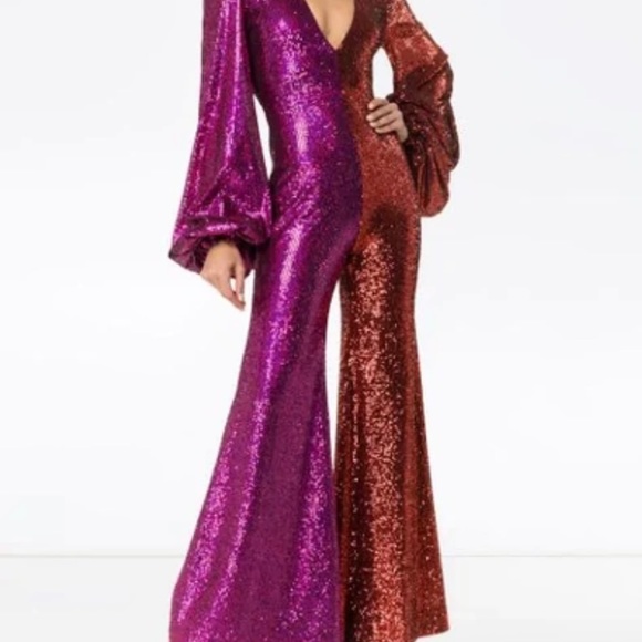 Sequin jumpsuit - Picture 2 of 2